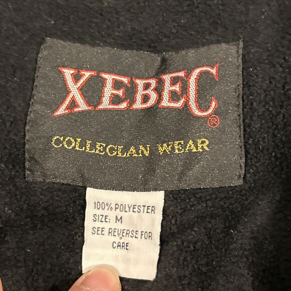 Y2k NFL 49ers Jacket Mens Medium San Francisco Windbreaker Bomber Fleece Line - Picture 6 of 15